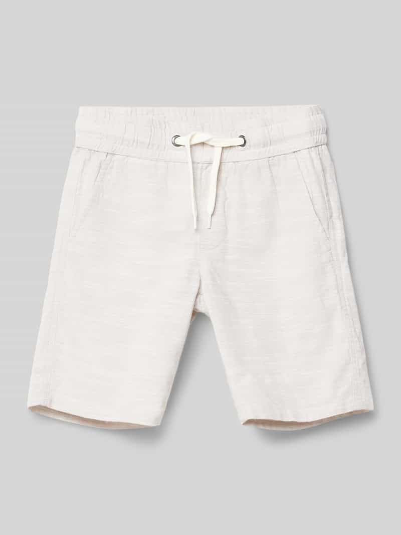 Bermudy z fakturowanym wzorem