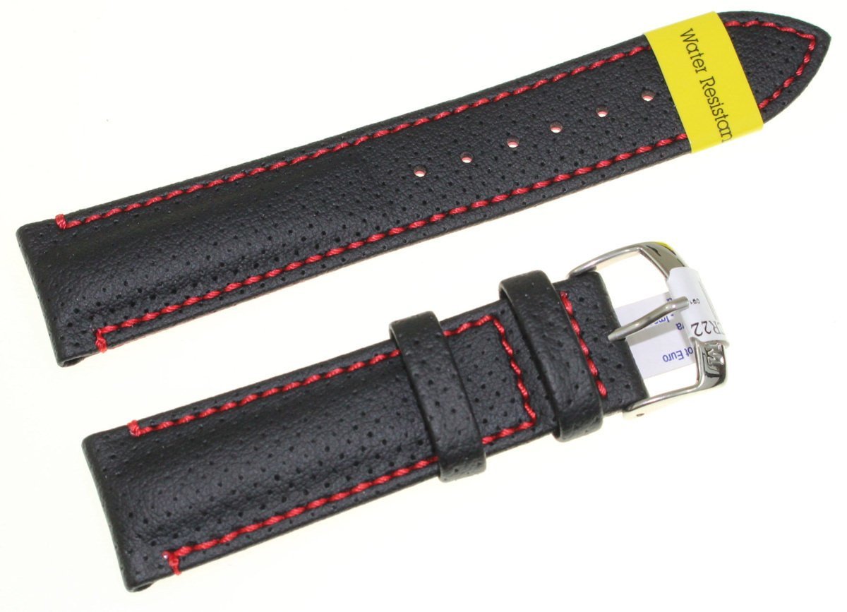 Skórzany wodoodporny pasek do zegarka 22 mm Morellato A01X4909C18883CR22