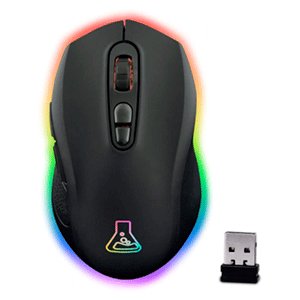 Asus mysz do gier G-LAB Kult NEON z możliwością ładowania - dokładna i czuła mysz do gier o rozdzielczości 2400 DPI