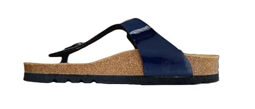 Scholl Nicole, sandały damskie, granatowe, 41 EU, granatowy, 41 EU