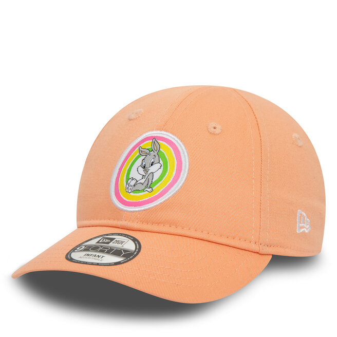 Czapka z daszkiem New Era Kids Pastel Lt 940 Bugs 60435021 Pomarańczowy