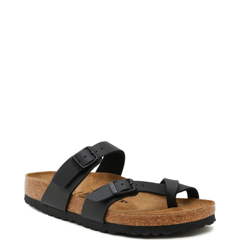 Birkenstock Japonki Klapki Mayario | z dodatkiem skóry | z dodatkiem skóry