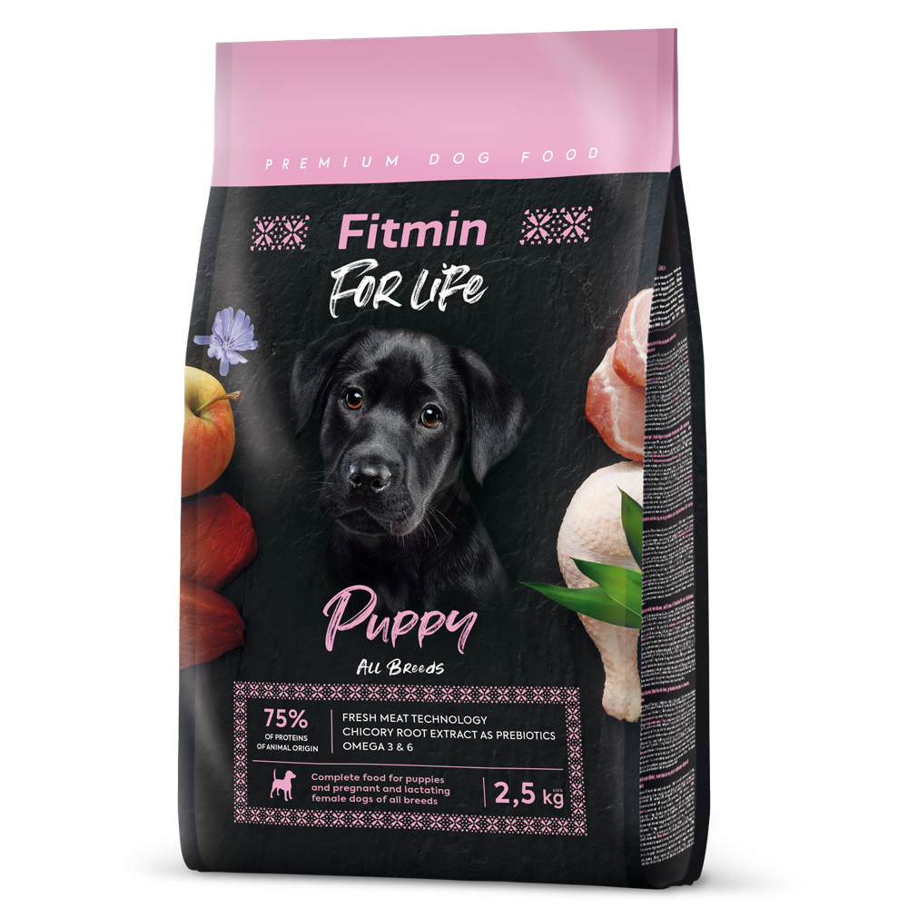 FITMIN DOG For Life Puppy 2,5kg