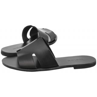 Klapki Czarne 74008-51 (WO194-a) Wojas