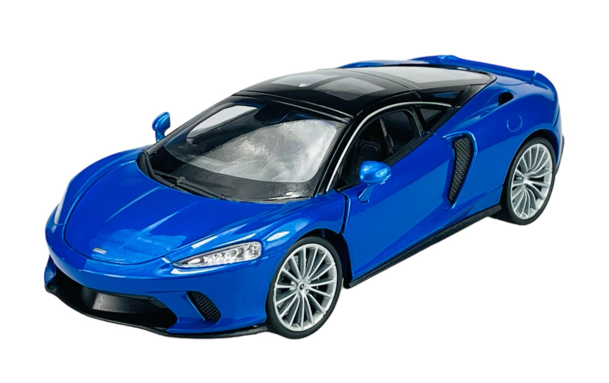 WELLY McLAREN GT NIEBIESKI 1:24 SAMOCHÓD NOWY METALOWY MODEL