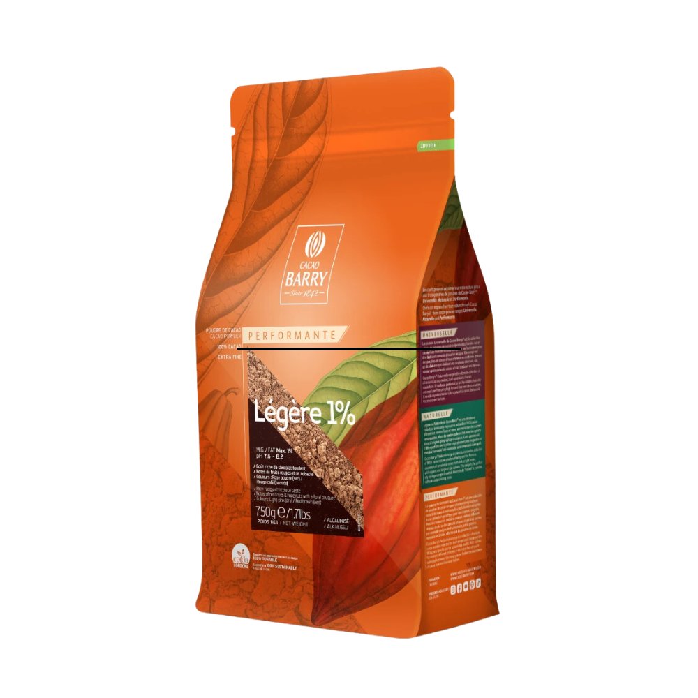 Kakao Cacao Barry 1% Légére 750g Premium