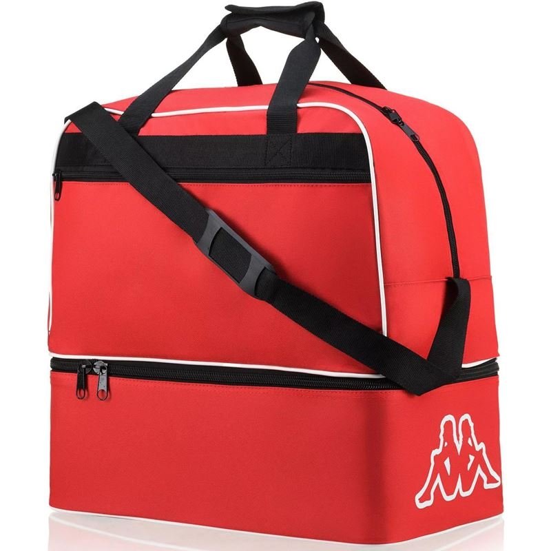 Torba Kappa Sportowa Treningowa BoxBag 2 Czerwona Wygodna  XL