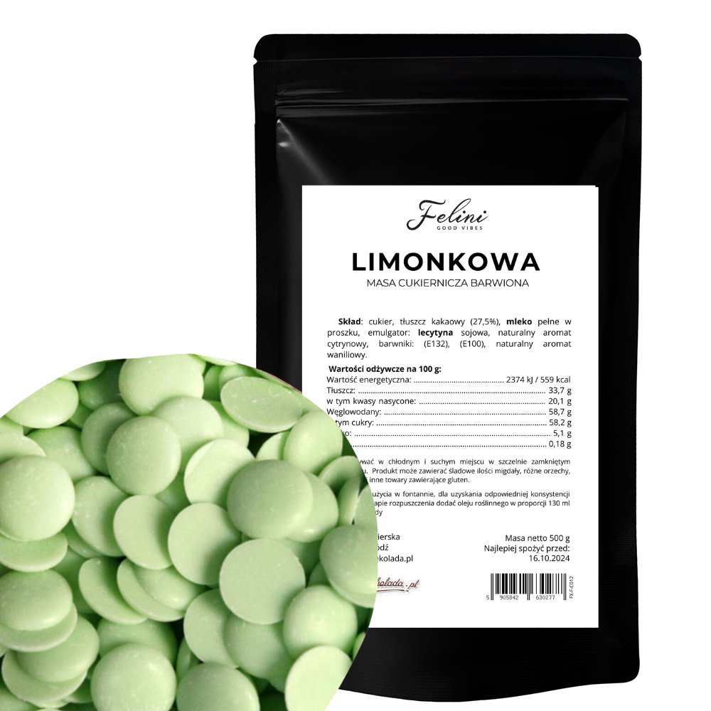 Felini czekolada lemon 33,7% 500g