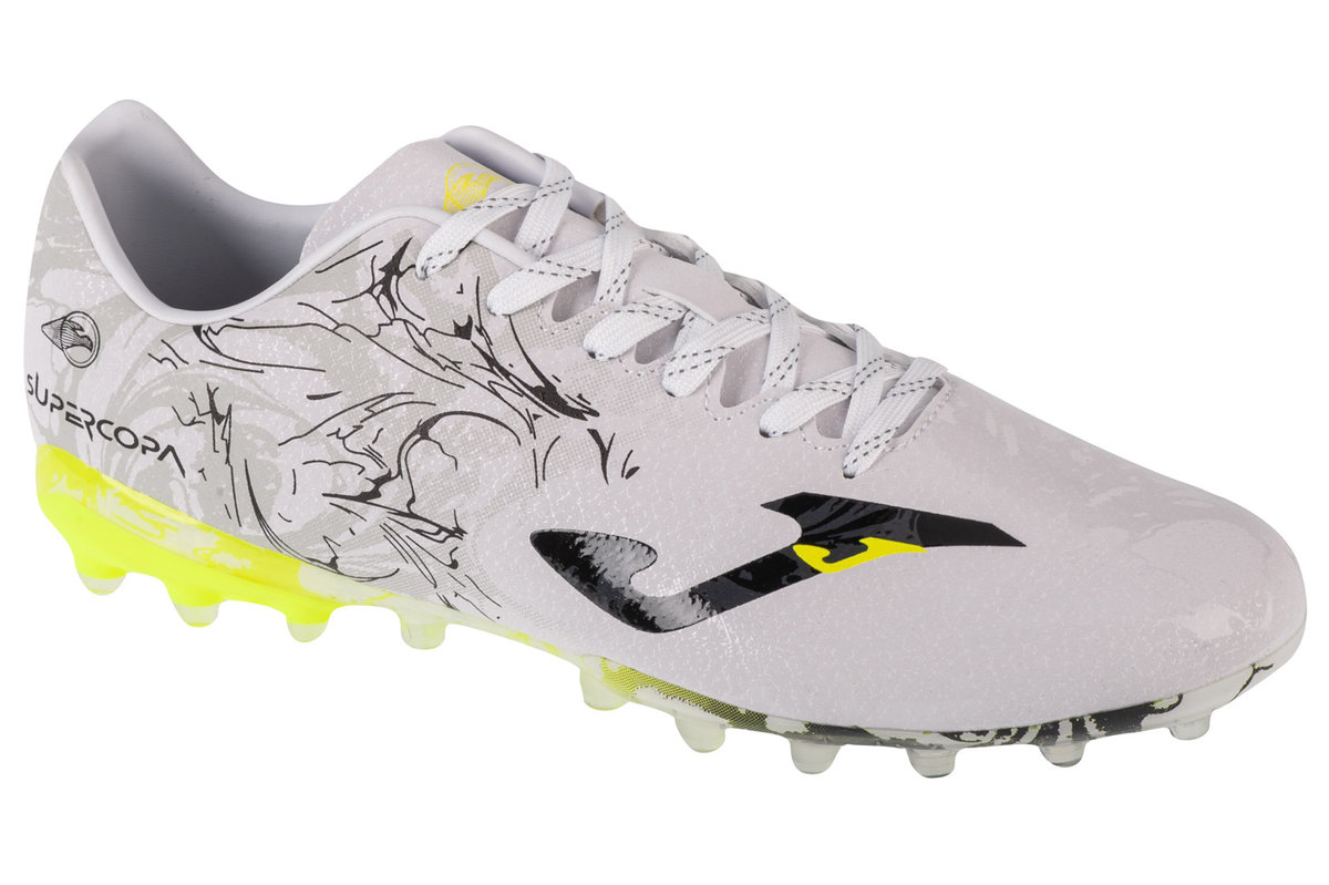 Joma Super Copa 2402 AG SUPS2402AG, Męskie, buty piłkarskie - korki, Biały