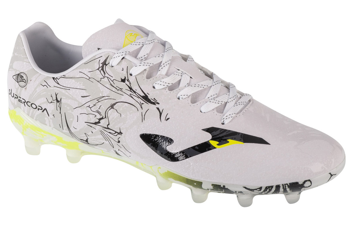 Joma Super Copa 2402 FG SUPS2402FG, Męskie, buty piłkarskie - korki, Biały