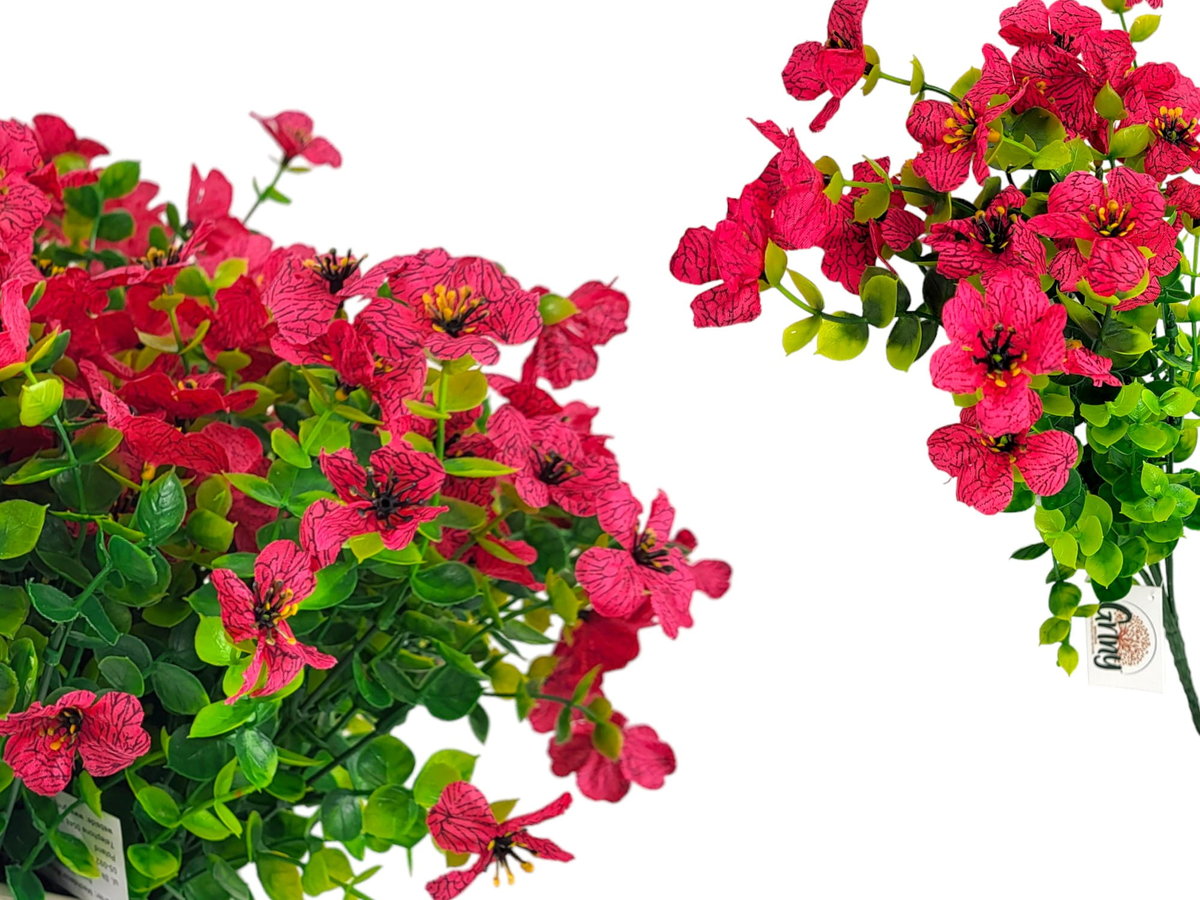 Sztuczna Petunia Pelargonia Surfinia Kwiaty na Balkon