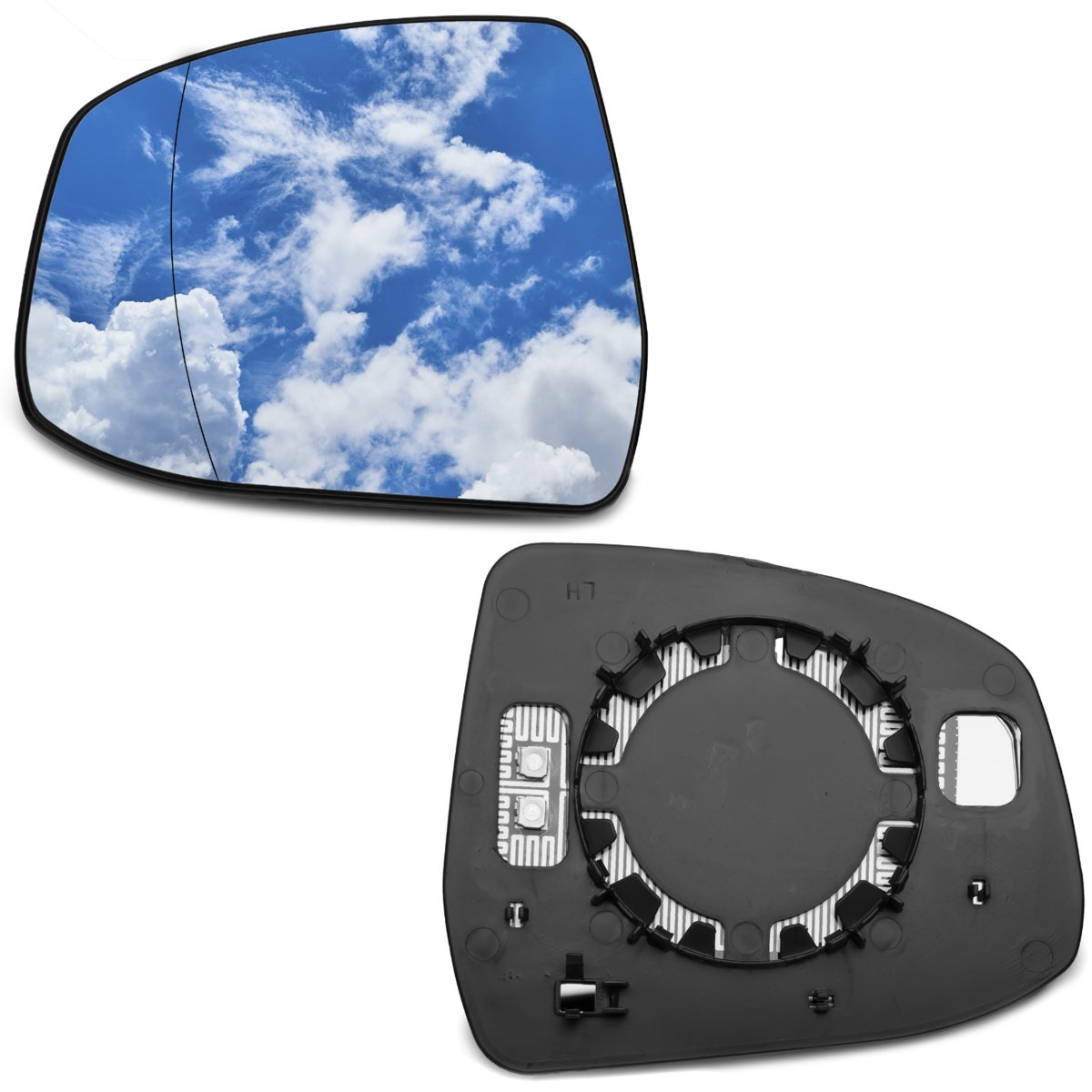 WKŁAD LUSTERKA LEWY MONDEO MK4 2007-2014 Grzany Pń