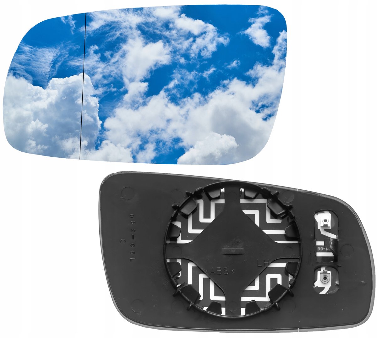 WKŁAD LUSTERKA LUSTERKO LEWY TOLEDO II 1999-2004