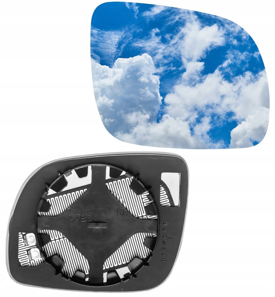 WKŁAD LUSTERKA PRAWY LEON GOLF IV AROSA LUPO 98-06