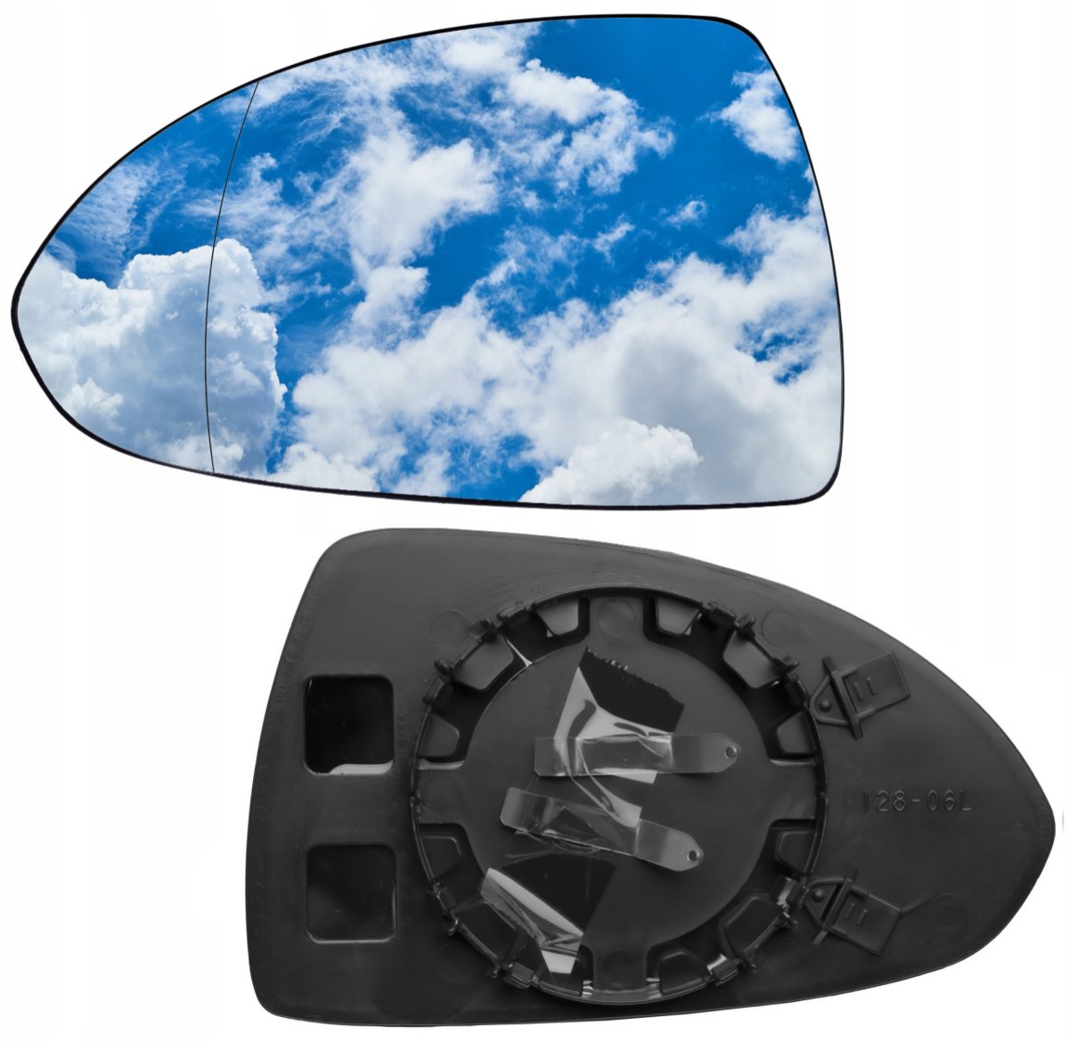 OPEL CORSA E 2014-2018 WKŁAD LUSTERKA LEWY niegrzany