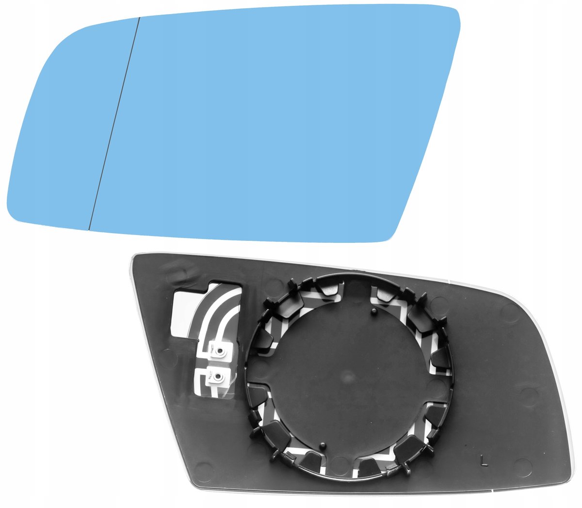 WKŁAD LUSTERKA LEWY BMW 5 E61 E60 2003-2010 Grzany