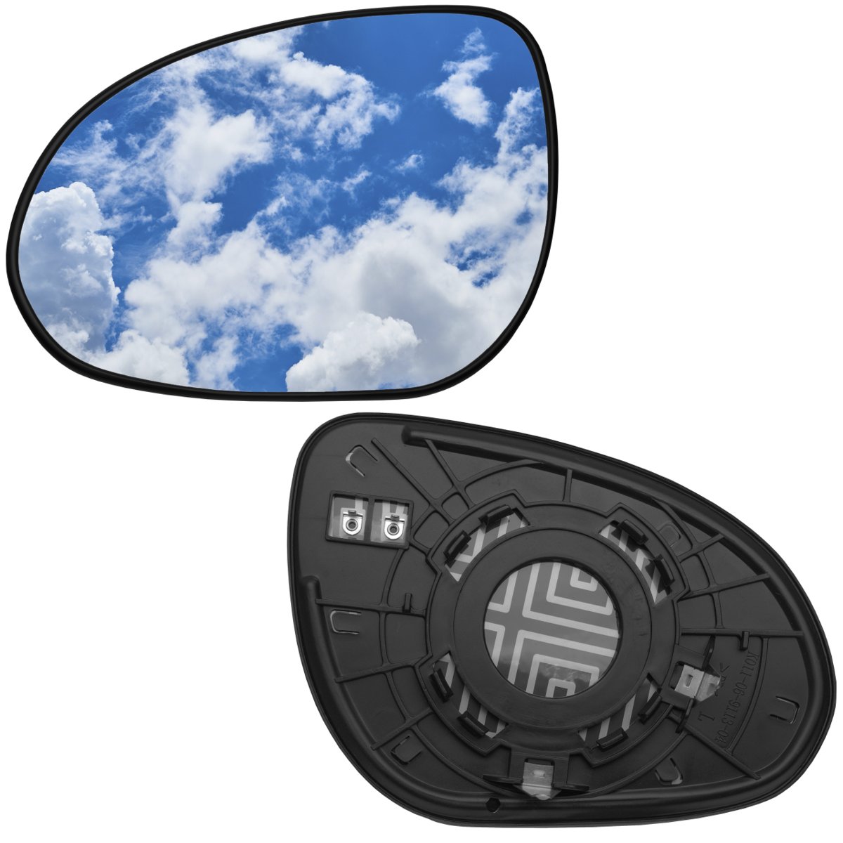 WKŁAD LUSTERKA LEWY HYUNDAI I30 2007-2011 Grzany