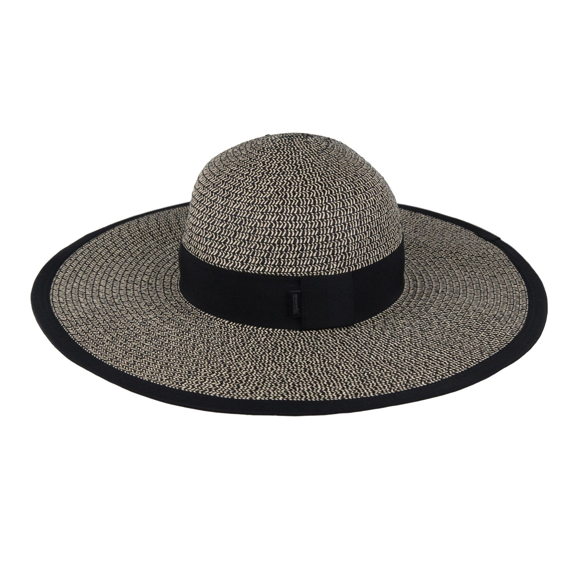 Regatta Damski Kapelusz Sun Hat Czarny, Rozmiar: L/XL