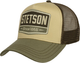 Czapka Highway Trucker by Stetson, oliwkowy, One Size Small