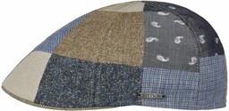 Kaszkiet Texas Fresh Patchwork by Stetson, niebiesko-beżowy, S (54-55 cm)
