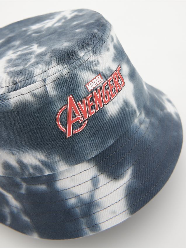 Reserved - Bucket hat Marvel - czarny