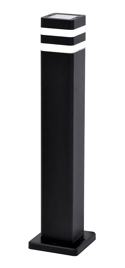 Czarna niska nowoczesna lampa ogrodowa - 14X A459 R3-R40