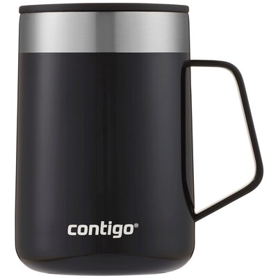 Kubek termiczny z uchwytem Contigo Streeterville 420 ml Black
