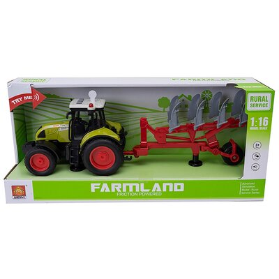 Traktor z pługiem Askato