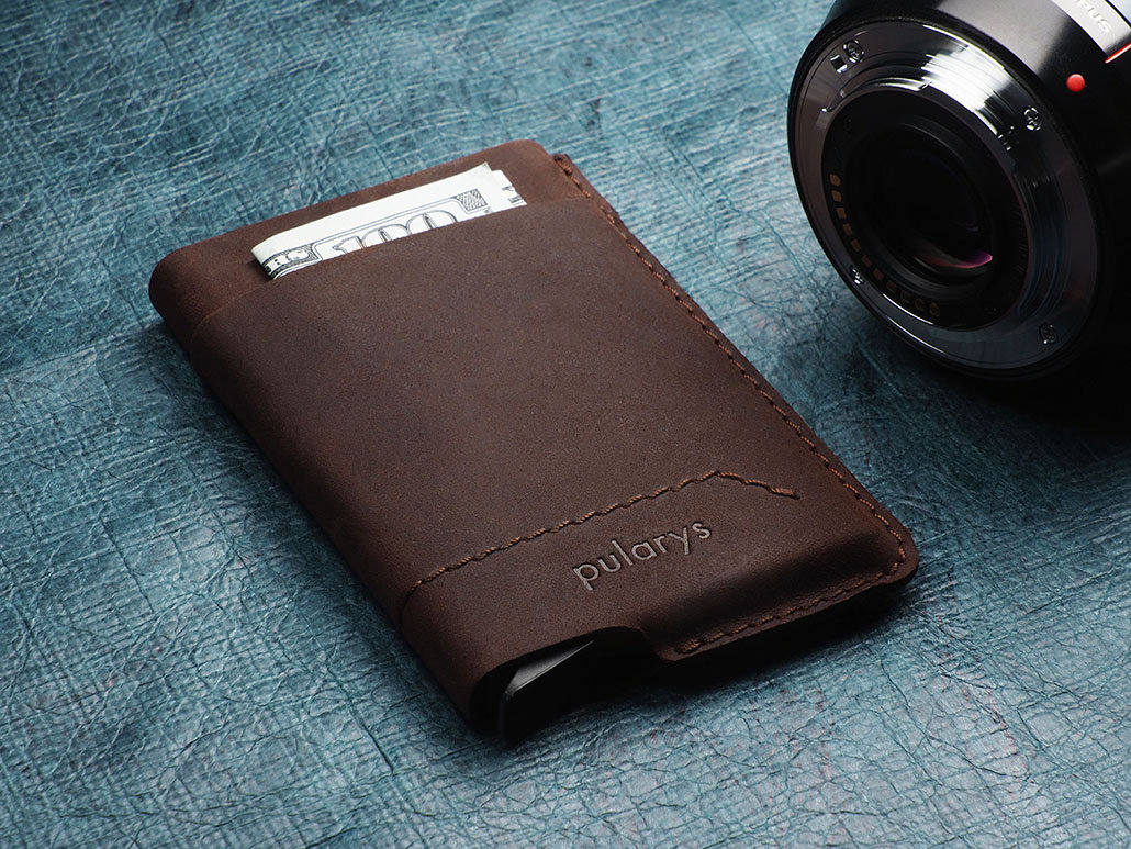 Pularys, Portfel Rfid Gobi Hunter Leather 172428402, brązowy