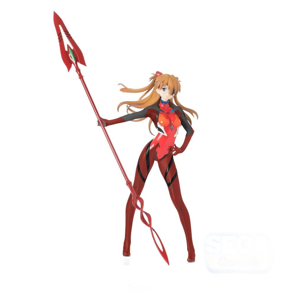 evangelion: figurka statue asuka x spear of cassius (re-run) 30 cm