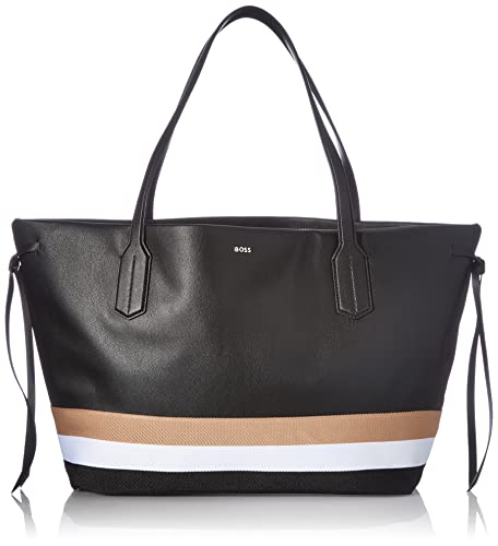 BOSS Damskie Addison Shopper-tp, ONESI, czarny1, Rozmiar Uniwersalny