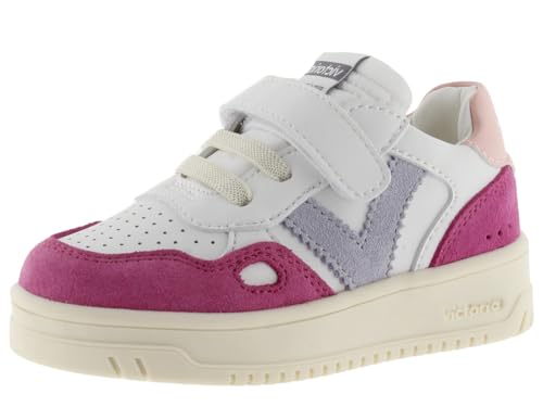victoria 1257115, seul Pasek Wielobarwny, Pantofel Sneaker Części Wierzonka, Dziewczyny, Fuksja, 28 EU/wąskie