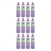 Okf Napój Farmers Aloe Vera z cząstkami aloesu Blueberry Zgrzewka 12 x 1500 ml