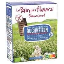 Le Pain Des Fleurs Pieczywo chrupkie gryczane bez dodatku soli i cukru bezglutenowe 150 g Bio