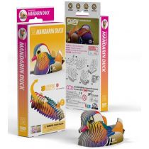 Kaczka Mandarynka Eugy. Eko Układanka 3D