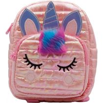 Plecak puffy Unicorn różowy STnux