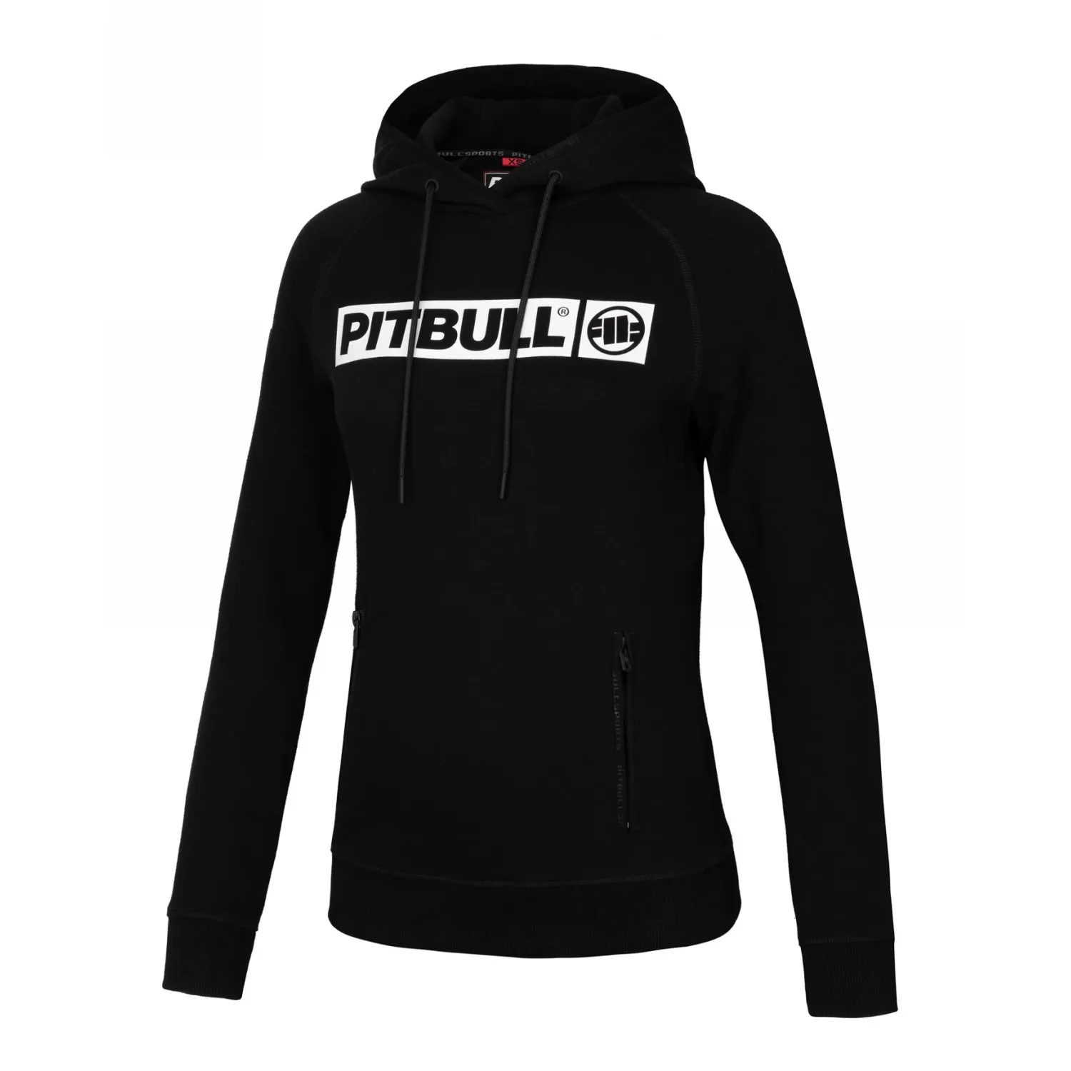 Bluza damska z kapturem Pit Bull 300 Interlock Georgia '24 - Czarna RATY 0% | PayPo | GRATIS WYSYŁKA | ZWROT DO 100 DNI