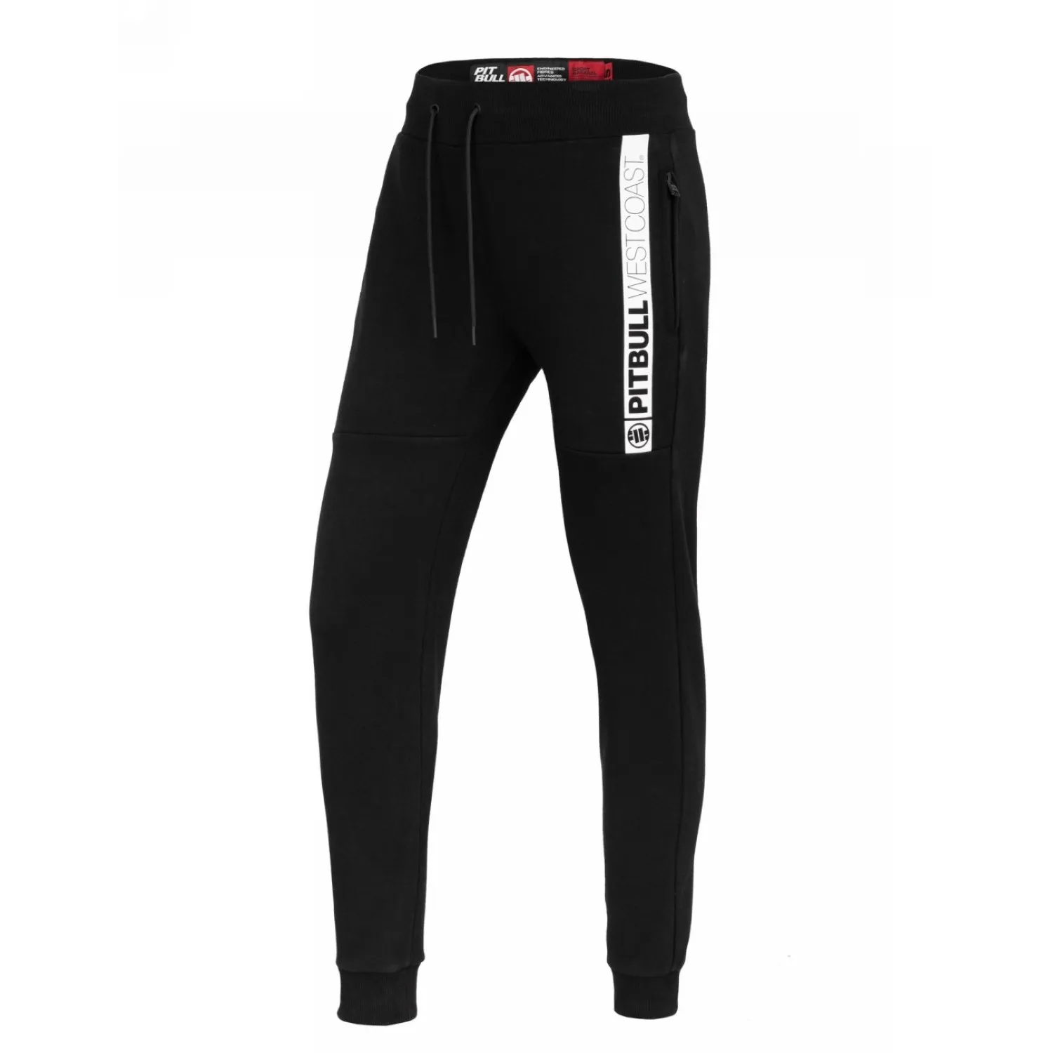 Spodnie dresowe damskie Pit Bull 300 Interlock Chelsea '24 - Czarne RATY 0% | PayPo | GRATIS WYSYŁKA | ZWROT DO 100 DNI