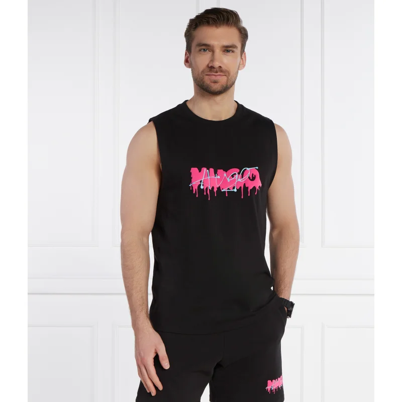 HUGO Tank top Dopical | Relaxed fit | stretch