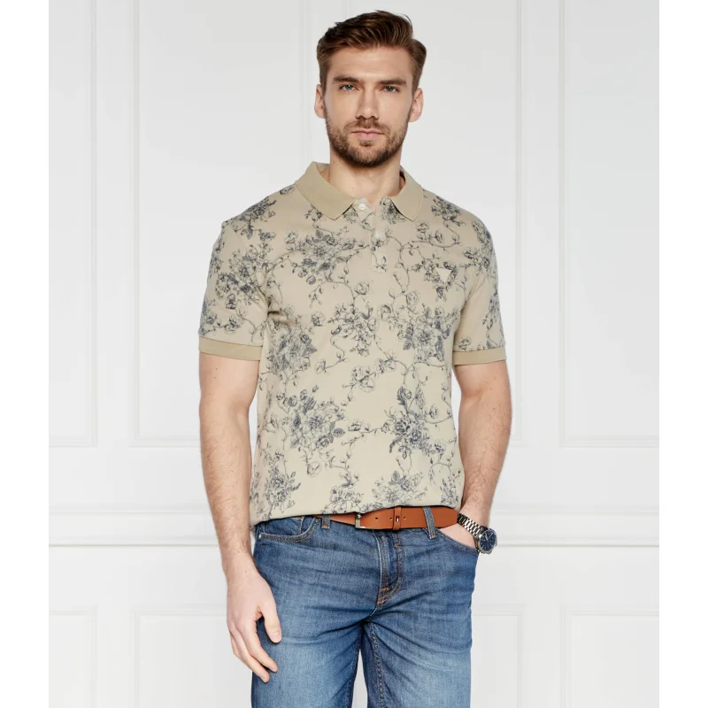 GUESS Polo SS AOP OVERDYE | Regular Fit