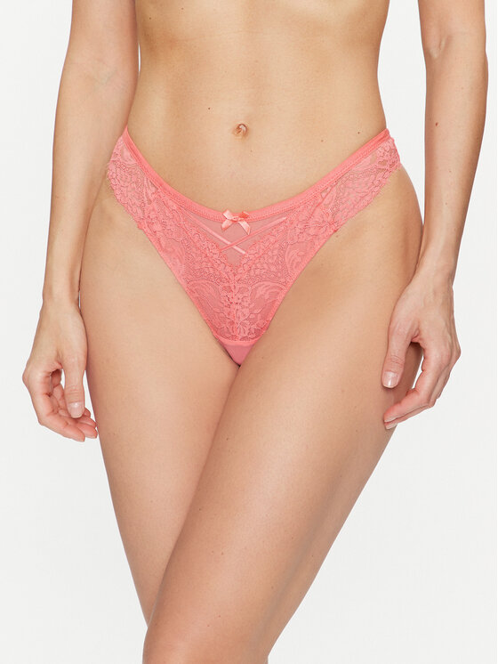 Hunkemöller Stringi Arabella 204672 Koralowy