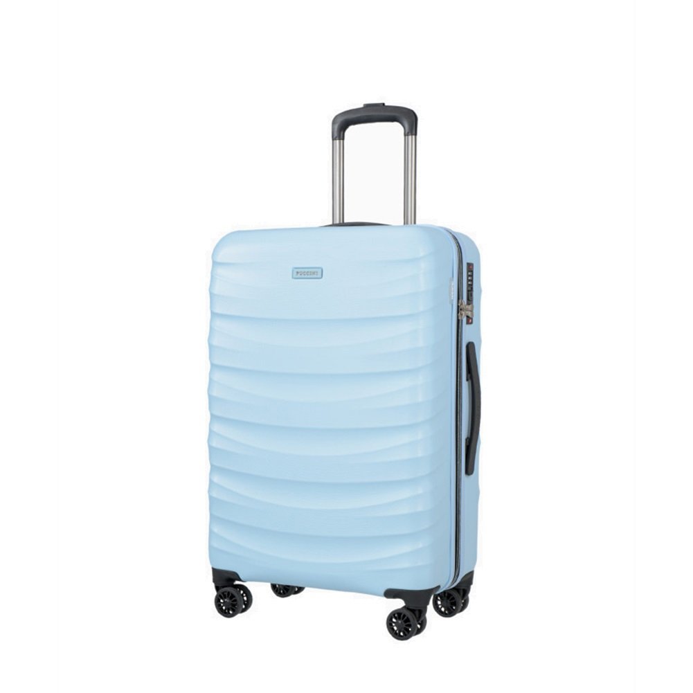 Średnia Walizka Puccini Valencia Pc032B 7B Niebieska