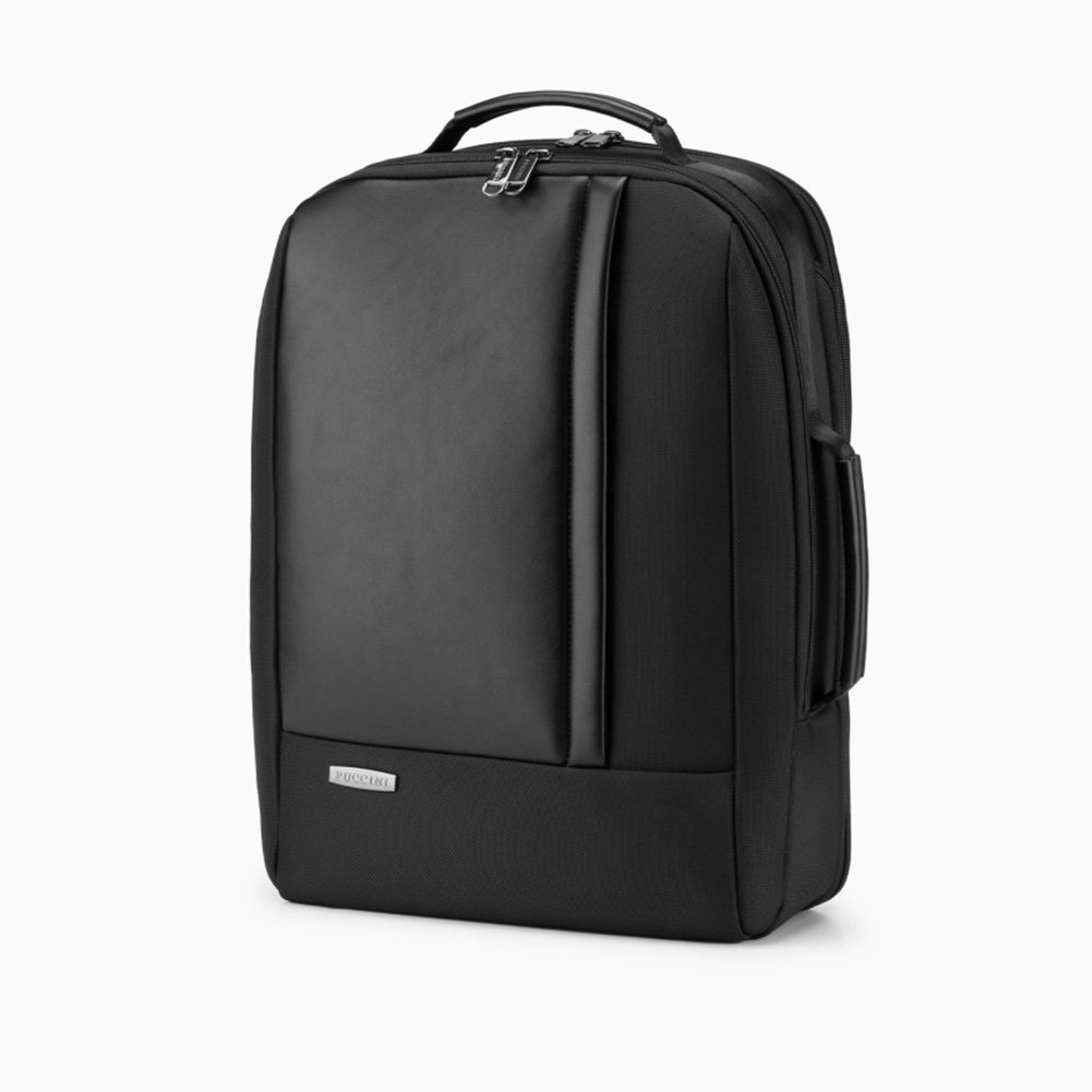 Plecak Dwukomorowy Z Kieszenią Na Laptopa PUCCINI Czarny PM9022-1