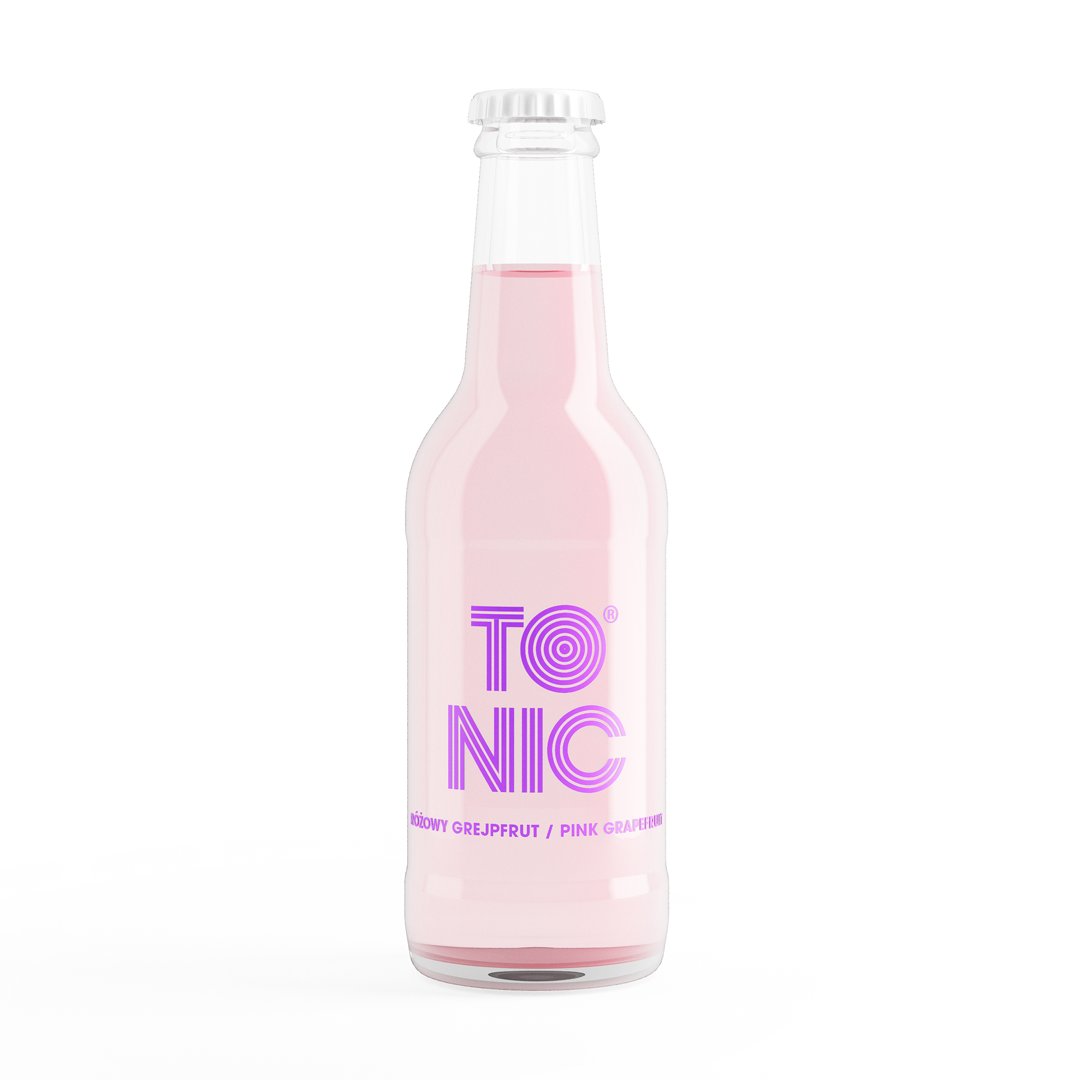 TO NIC różowy grejpfrut (PINK) (gazowany) ON LEMON 0,2l