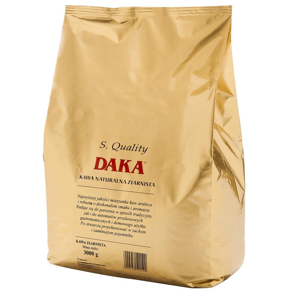 KAWA DAKA S.QUALITY MIESZANKA ZIARNO 3 KG