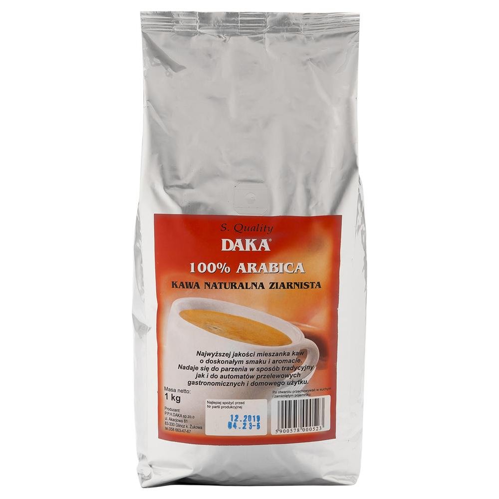 KAWA DAKA ARABICA ZIARNISTA 1 KG