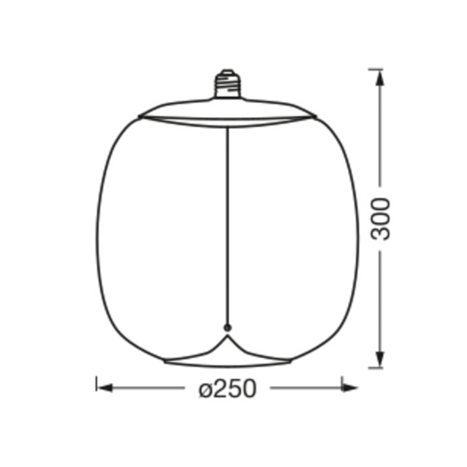 OSRAM Vintage 1906 Big Oval, dymny, E27, 1800 K, żarnik