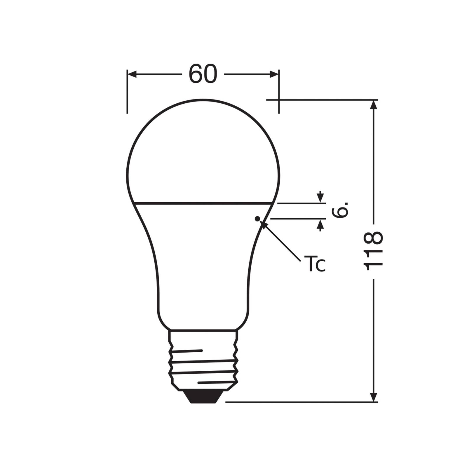 OSRAM LED Classic Star, matowa, E27, 14 W, 4000 K, 1 521 lm