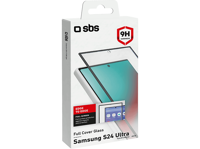 Szkło ochronne SBS Full Cover Glass do Samsung Galaxy S24 Ultra