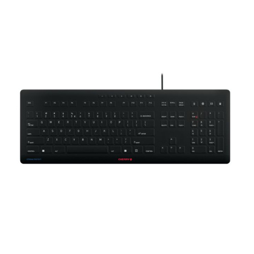 Cherry STREAM PROTECT KEYBOARD QWERTY (EU) JK-8502EU-2